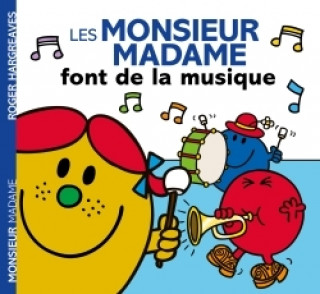 Книга Les Monsieur Madame font de la musique Roger Hargreaves