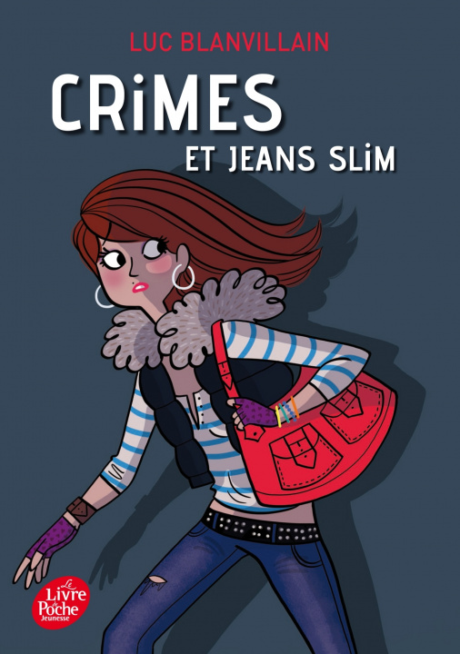 Book Crimes et jeans slim Luc Blanvillain