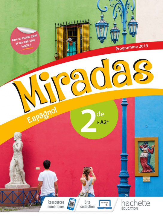Knjiga Miradas 2nde - Livre Élève - Ed. 2019 