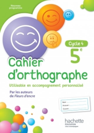 Kniha Cahier d'orthographe cycle 4 / 5e - éd. 2016 Chantal Bertagna