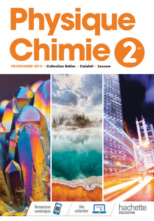 Carte Physique/Chimie 2nde - Livre Élève - Ed. 2019 Savério Calléa