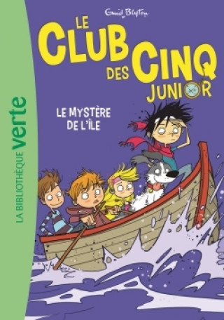 Book Le club des cinq junior 2/ Le mystere de l'ile Enid Blyton