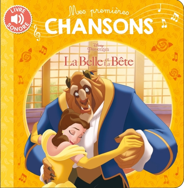 Książka LA BELLE ET LA BETE - Mes Premières Chansons - Disney Princesses 