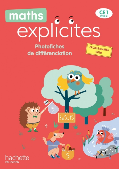 Kniha Maths Explicites CE1 - Photofiches - Edition 2020 Philippe Bourgouint