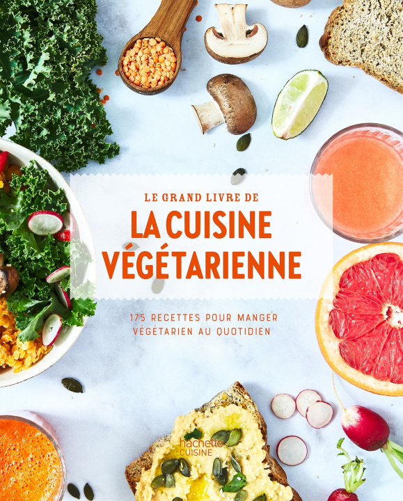 Carte Le grand livre de la cuisine végétarienne Nouvelle édition 
