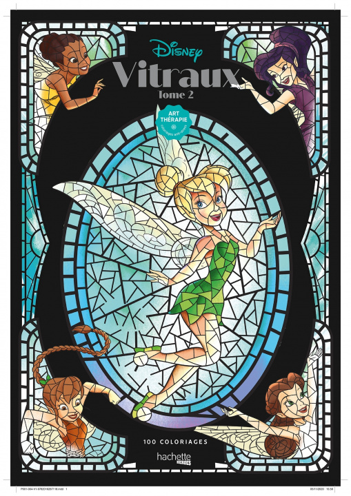 Könyv Coloriages Disney Vitraux tome 2 Jean-Luc Guérin