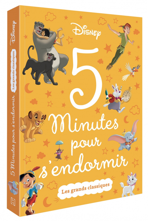 Βιβλίο DISNEY  - 5 Minutes pour s'endormir - Les Grands Classiques 