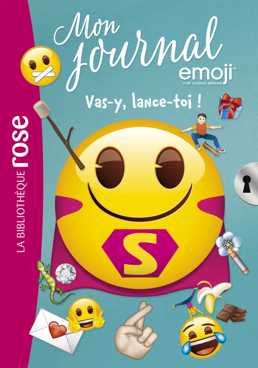 Kniha Emoji TM mon journal 09 - Vas-y, lance-toi ! Catherine Kalengula