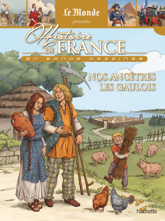 Könyv L'Histoire de France en BD - Tome 1 Les Gaulois 