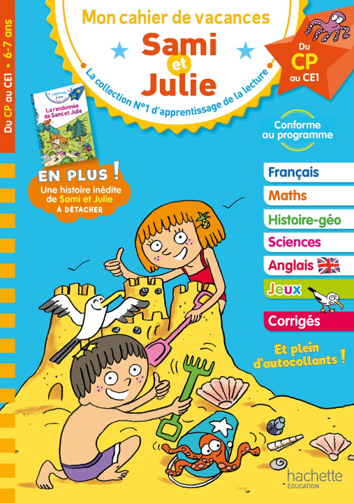 Kniha Sami et Julie - Du CP au CE1 - Cahier de vacances 2022 Stéphanie Neumayer