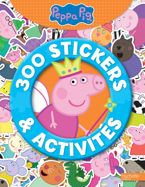 Könyv Peppa Pig - 300 stickers 