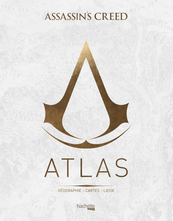 Carte Atlas Assassin's Creed Guillaume Delalande