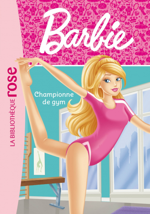 Kniha Barbie - Métiers 10 - Championne de gym Mattel