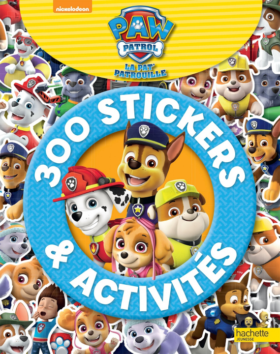 Carte Paw Patrol-La Pat' Patrouille - 300 stickers et activités 