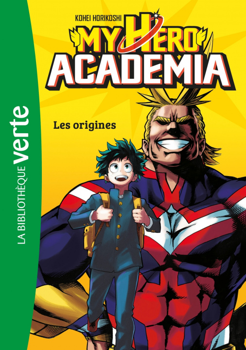 Carte My Hero Academia 01 - Les Origines Kohei Horikoshi