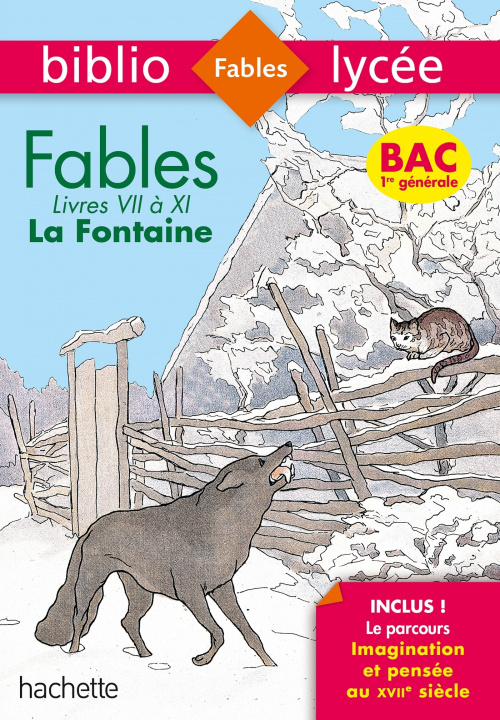 Carte Bibliolycée - Fables de la Fontaine, Jean de la Fontaine Jean de La Fontaine