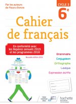 Carte Cahier de français cycle 3 / 6e - éd. 2019 