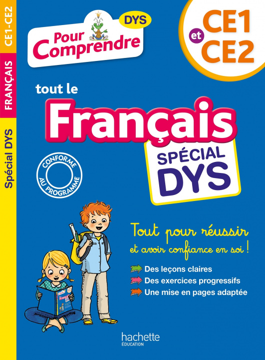 Carte Pour Comprendre Français CE1-CE2 - Spécial DYS (dyslexie) et difficultés d'apprentissage Laure Brémont