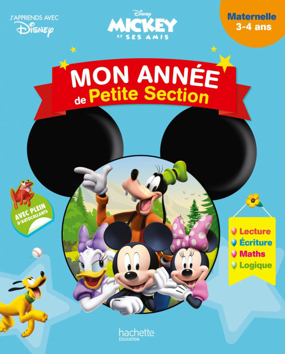 Kniha Mickey - Mon année de Petite section (3-4 ans) 