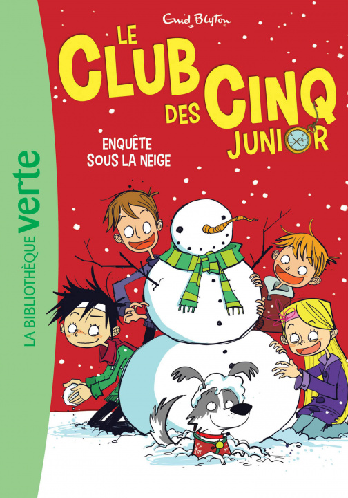 Könyv Le Club des Cinq Junior 08 - Enquête sous la neige Enid Blyton