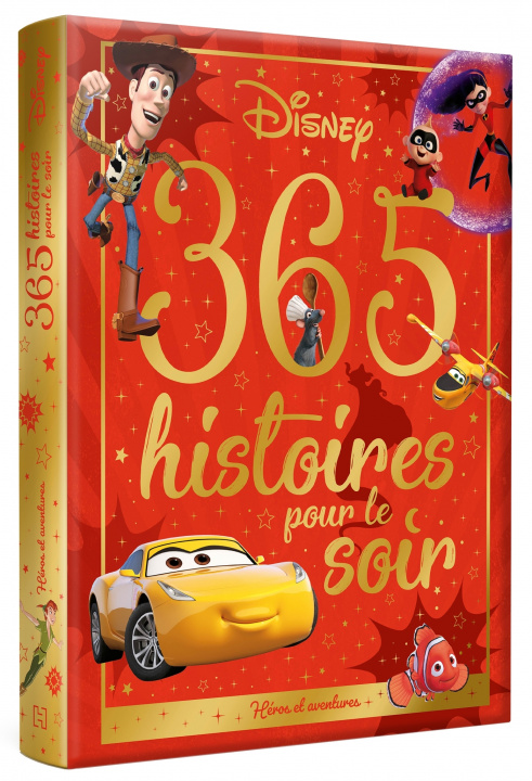 Książka DISNEY - 365 Histoires pour le soir - Héros et aventures 