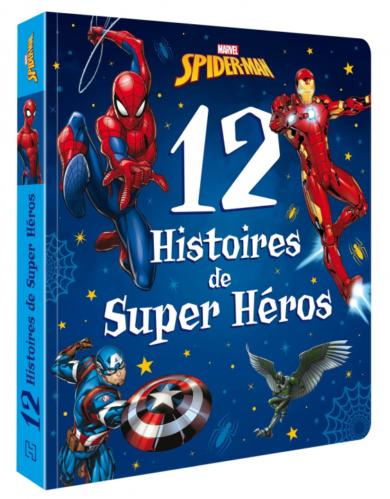 Kniha SPIDER-MAN - 12 Histoires de Super-héros - Marvel 