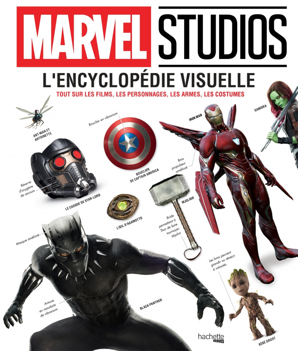 Livro Marvel L'Encyclopédie Visuelle 