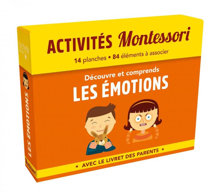 Könyv Boîte 1 Montessori - Les émotions Chiara Piroddi