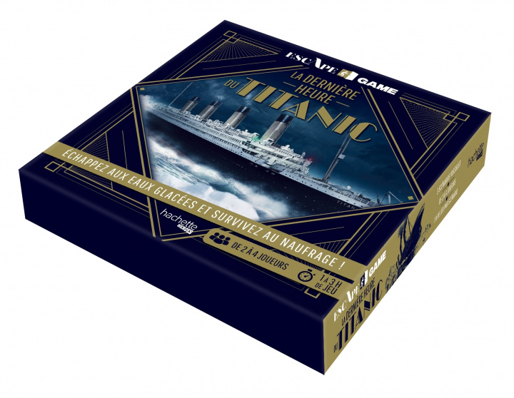 Igra/Igračka Escape game La dernière heure du Titanic Nicolas Lozzi