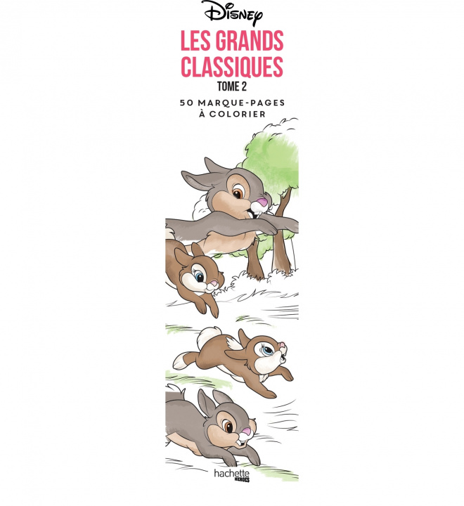 Hra/Hračka Marque-pages Disney Les Grands classiques Tome 2 
