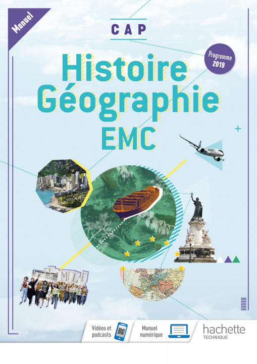 Kniha Histoire-Géographie-EMC CAP - Livre élève (manuel) - Éd. 2019 Éric Aujas