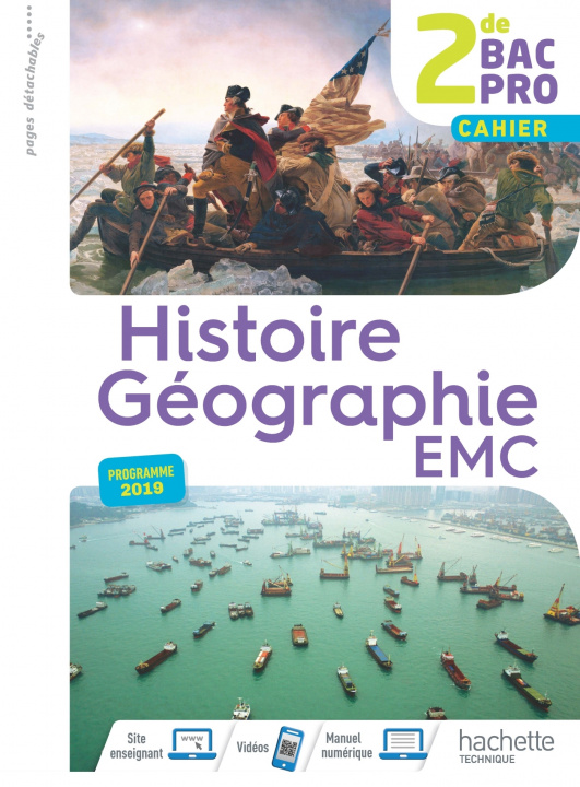 Kniha Histoire-Géographie-EMC 2de Bac Pro - Livre élève consommable - Éd. 2019 Nicolas Brunel