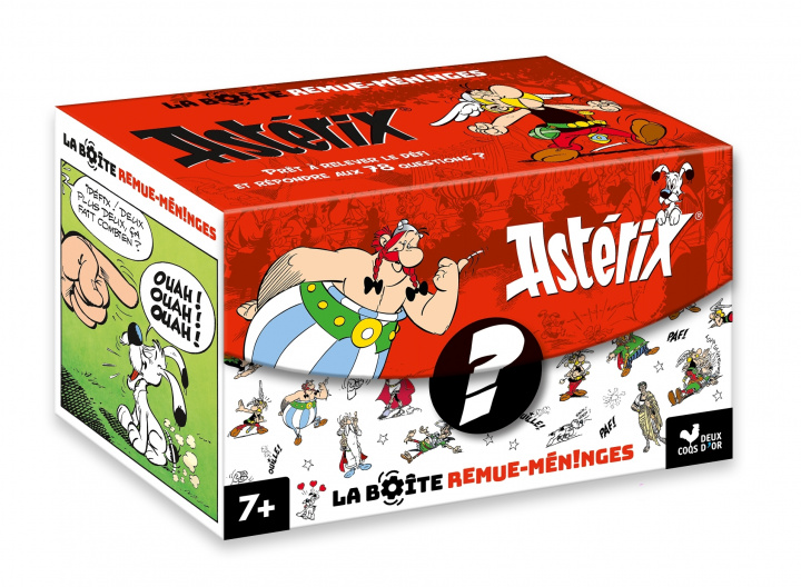 Könyv La boite remue-méninges - Astérix NED - boîte avec cartes Anne Kalicky