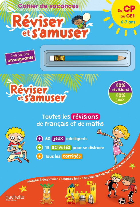 Könyv Réviser et s'amuser - Du CP au CE1 (6-7 ans) - Cahier de vacances 2022 Daniel Berlion