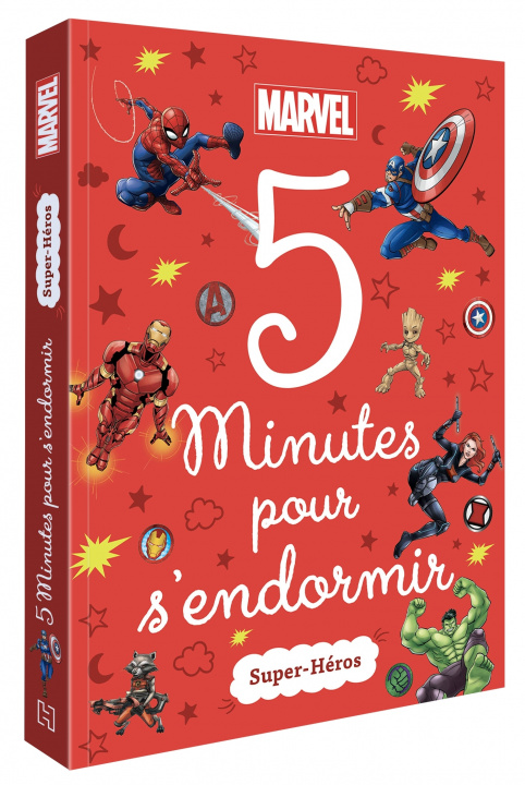 Книга MARVEL - 5 Minutes pour s'endormir - Super-héros 