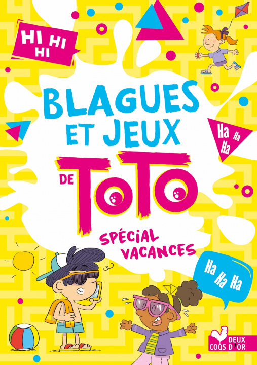 Kniha Blagues et jeux de Toto spécial vacances 
