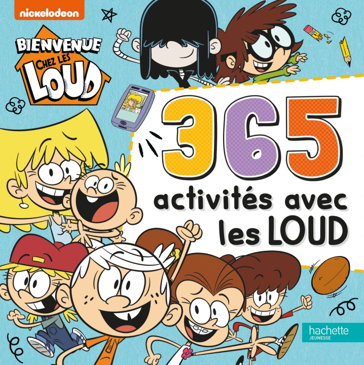 Книга Bienvenue chez les Loud - 365 Activités 