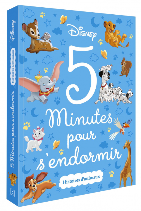 Kniha DISNEY CLASSIQUES - 5 Minutes pour s'endormir - Histoires d'animaux 