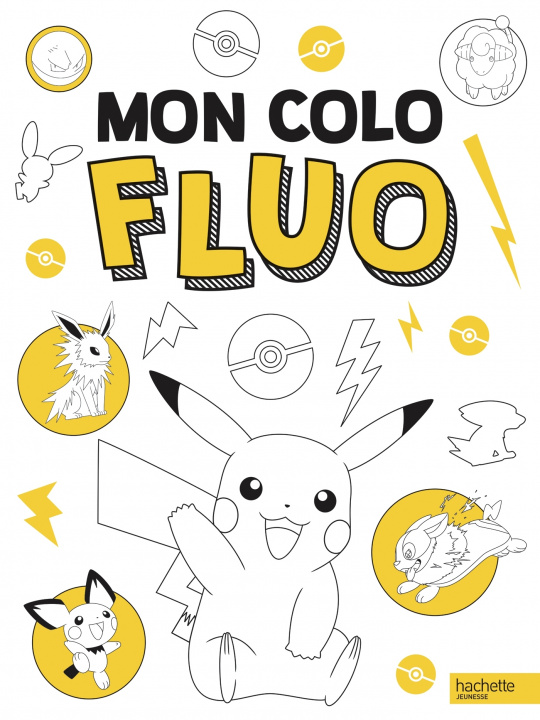 Buch Pokémon - Mon colo fluo 