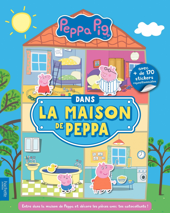 Książka Peppa Pig - Dans la maison de Peppa 