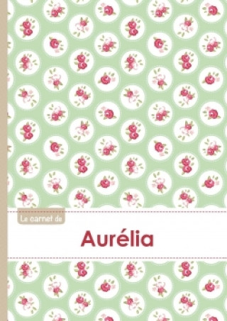 Koledar/Rokovnik Le carnet d'Aurélia - Lignes, 96p, A5 - Roses Tea time 