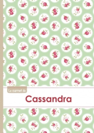 Koledar/Rokovnik Le carnet de Cassandra - Lignes, 96p, A5 - Roses Tea time 
