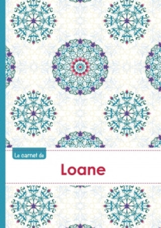 Kalender/Terminbuch Le carnet de Loane - Lignes, 96p, A5 - Rosaces Orientales 