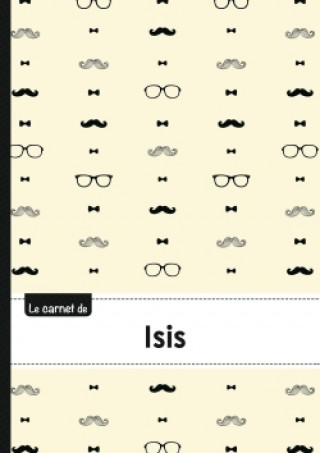 Calendar / Agendă Le carnet d'Isis - Lignes, 96p, A5 - Moustache Hispter 