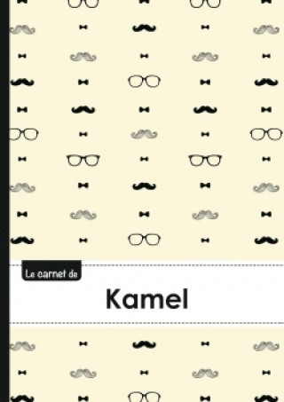 Kalendář/Diář Le carnet de Kamel - Lignes, 96p, A5 - Moustache Hispter 