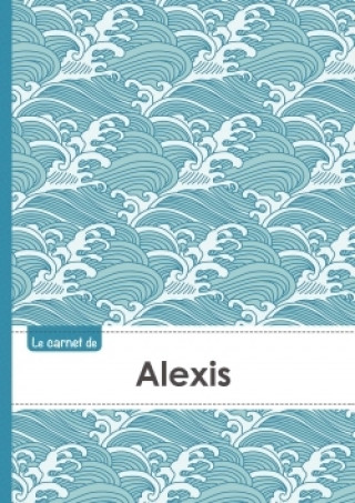 Calendar / Agendă Le carnet d'Alexis - Lignes, 96p, A5 - Vague Japonaise 