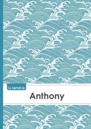 Kalendár/Diár Le carnet d'Anthony - Lignes, 96p, A5 - Vague Japonaise 