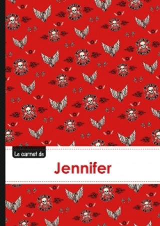 Kalendar/Rokovnik Le carnet de Jennifer - Lignes, 96p, A5 - Bikers 