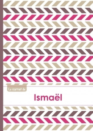 Kalendár/Diár Le carnet d'Ismaël - Lignes, 96p, A5 - Motifs Violet Gris Taupe 