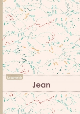 Koledar/Rokovnik Le carnet de Jean - Lignes, 96p, A5 - Poissons 